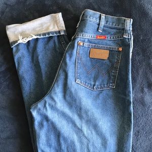 Wrangler- Vintage style Blue Jeans